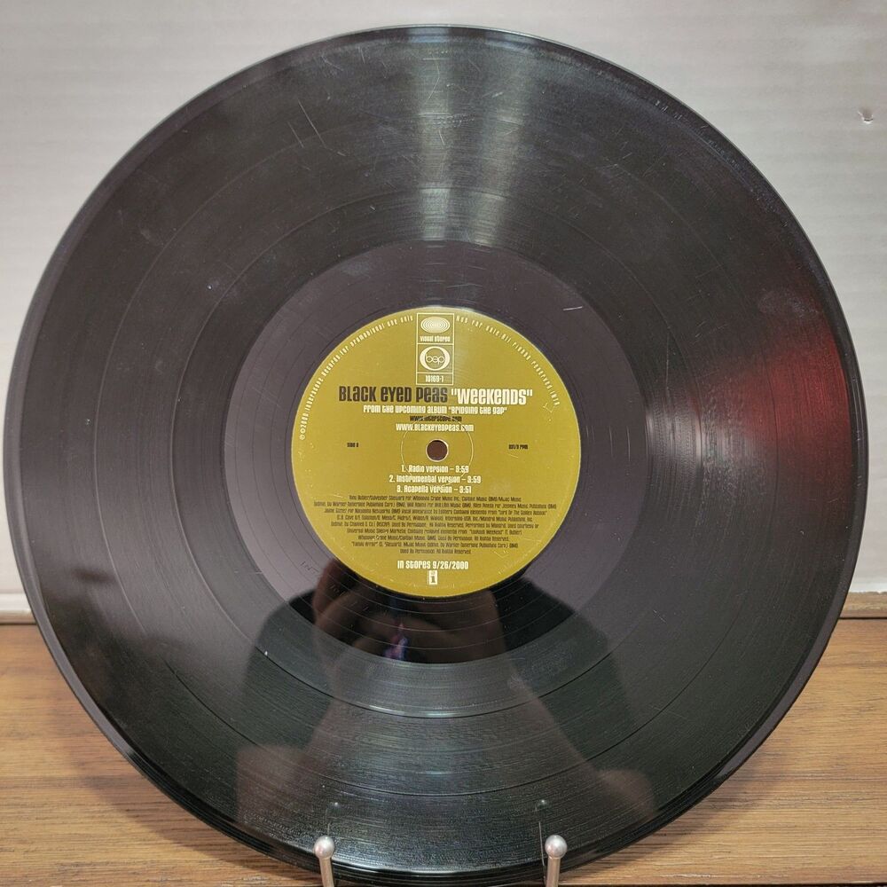 VINTAGE VINYL Black Eyed Peas: Weekends - Promo LP